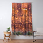 Ancient Rock Art Panel 0619 - Utah Window Curtain Gallery Image 5