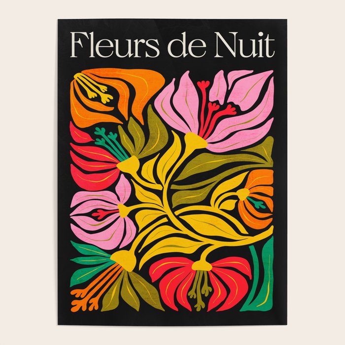 Night Flowers: Fleurs de Nuit | Matisse Edition Poster Gallery Image 4