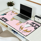 Christmas Cactus Desk Mat Gallery Image 2