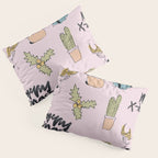 Christmas Cactus Pillow Sham Gallery Image 3