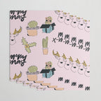 Christmas Cactus Wrapping Paper Gallery Image 3