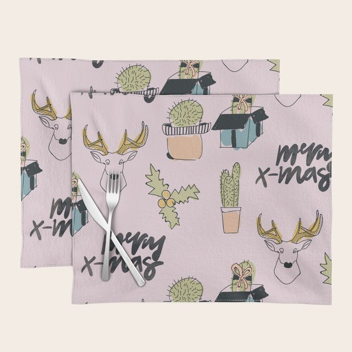 Christmas Cactus Placemat Gallery Image 1