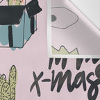 Christmas Cactus Wall Tapestry Gallery Image 3