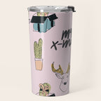 Christmas Cactus Travel Mug Gallery Image 2