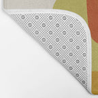 Colorful Stones Yellow Orange Blue Green Bath Mat Gallery Image 2