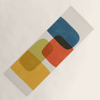 Colorful Stones Yellow Orange Blue Green Yoga Mat Gallery Image 1
