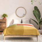 Colorful Stones Yellow Orange Blue Green Comforter Gallery Image 3