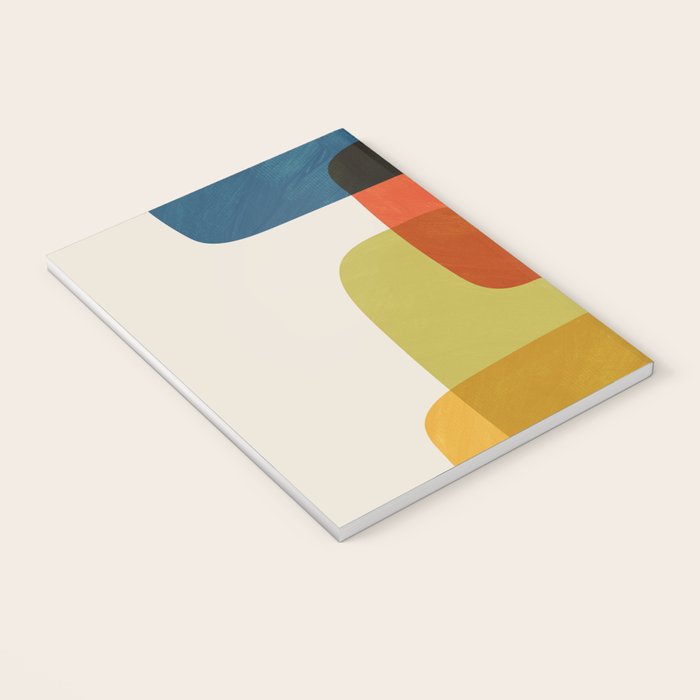 Colorful Stones Yellow Orange Blue Green Notebook Gallery Image 3