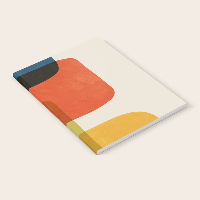 Colorful Stones Yellow Orange Blue Green Notebook Gallery Image 2