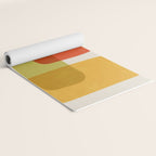 Colorful Stones Yellow Orange Blue Green Yoga Mat Gallery Image 2