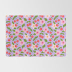 Cherry Pattern on Lavender Rug Gallery Image 2