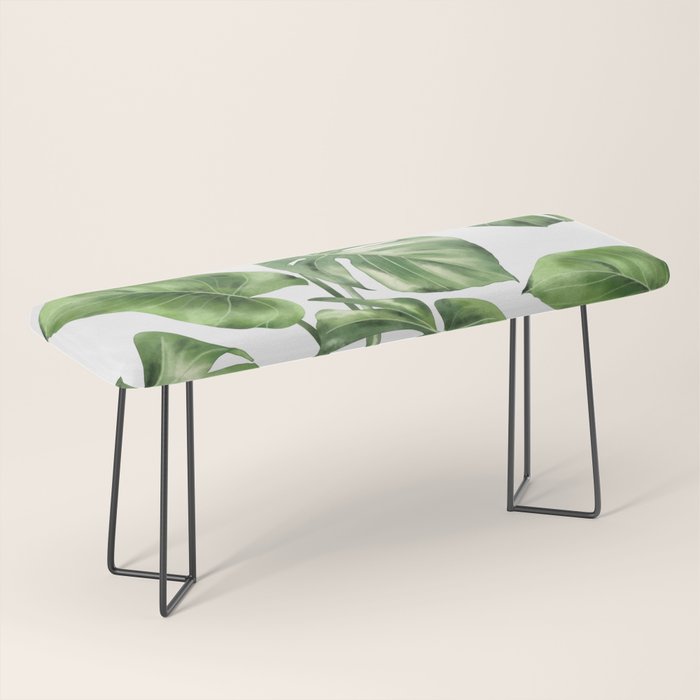 Large Monstera  Bench Gallery Image 1