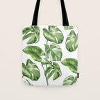 Large Monstera  Tote Bag Gallery Image 1