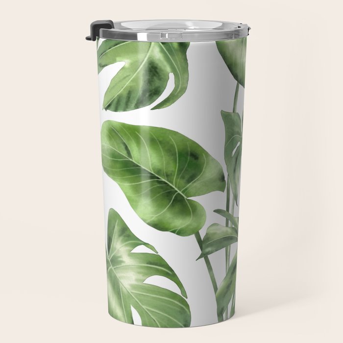 Large Monstera  Travel Mug Gallery Image 3