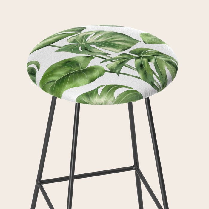 Large Monstera  Stool Gallery Image 2