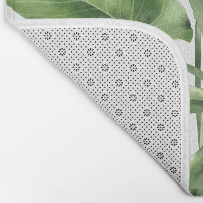 Large Monstera  Bath Mat Gallery Image 2