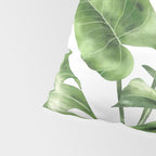 Large Monstera  Pillow Sham Gallery Image 4