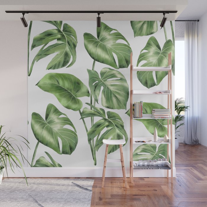 Large Monstera  Wall Mural Gallery Image 1