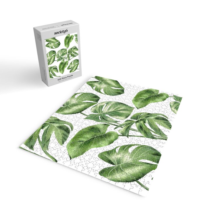 Large Monstera  Jigsaw Puzzle Gallery Image 2
