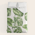Large Monstera  Duvet Cover Gallery Image 6