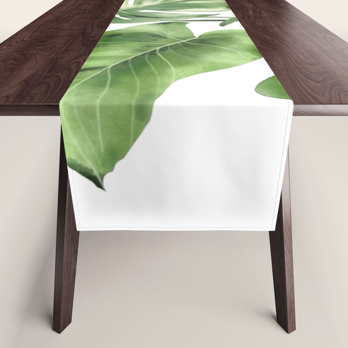 Large Monstera  Table Runner Gallery Image 1