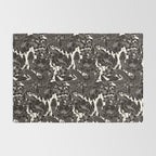 Enchanted Snake Block Print Rug Gallery Image 2