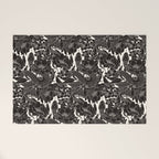 Enchanted Snake Block Print Welcome Mat Gallery Image 1