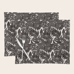 Enchanted Snake Block Print Placemat Gallery Image 1