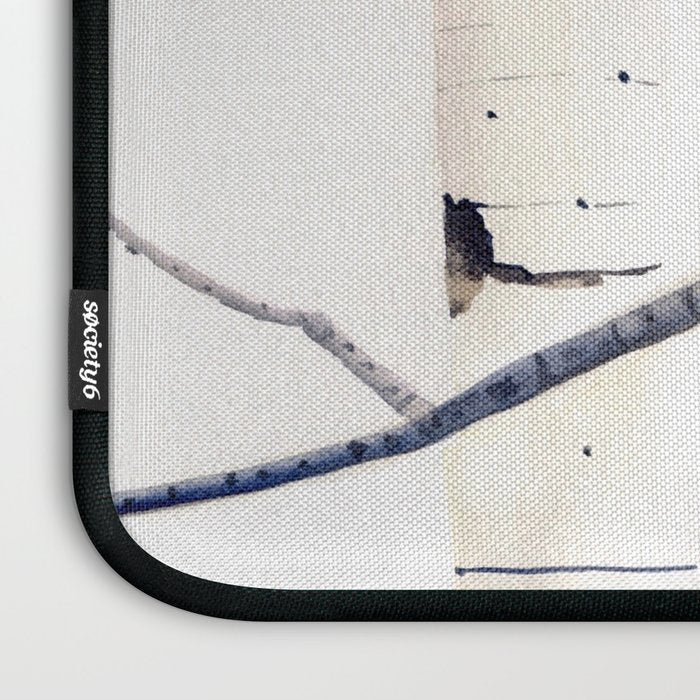 Cardinals and Birch Trees  Laptop Sleeve Gallery Image 3