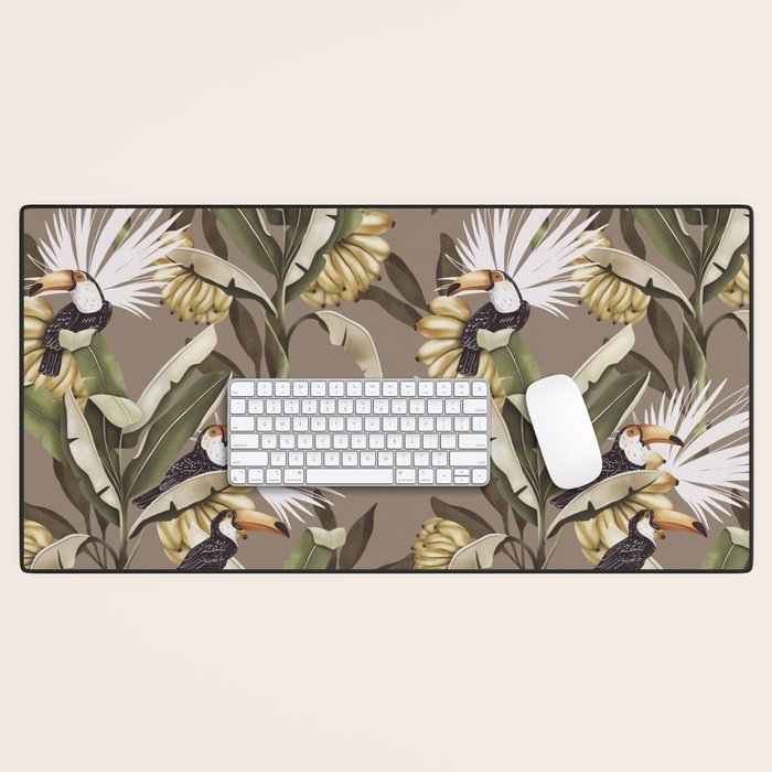 Tropical Toucan Oasis B Desk Mat Gallery Image 1