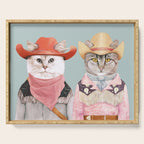 Cowboy Cats Serving Tray Gallery Image 1