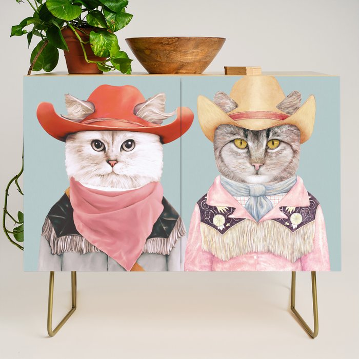 Cowboy Cats Credenza Gallery Image 1