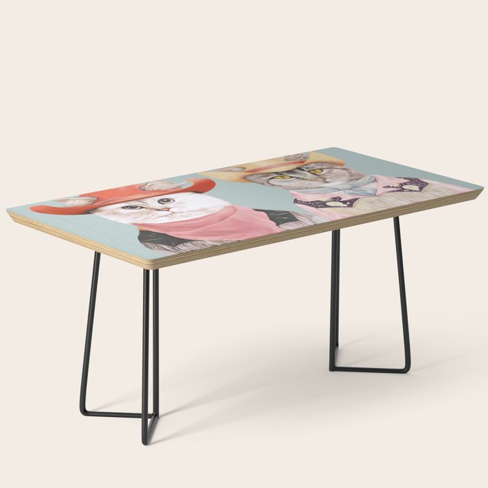 Cowboy Cats Coffee Table Gallery Image 1