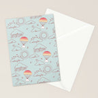 Everything will be alright pattern Stationery Card Gallery Image 2