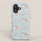 Everything will be alright pattern iPhone Case Gallery Image 1
