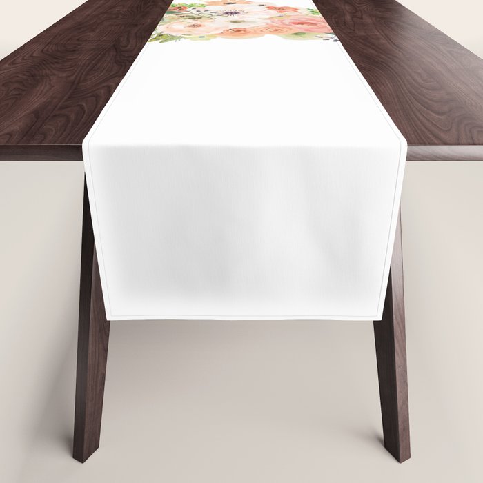Pink bloom Table Runner Gallery Image 1