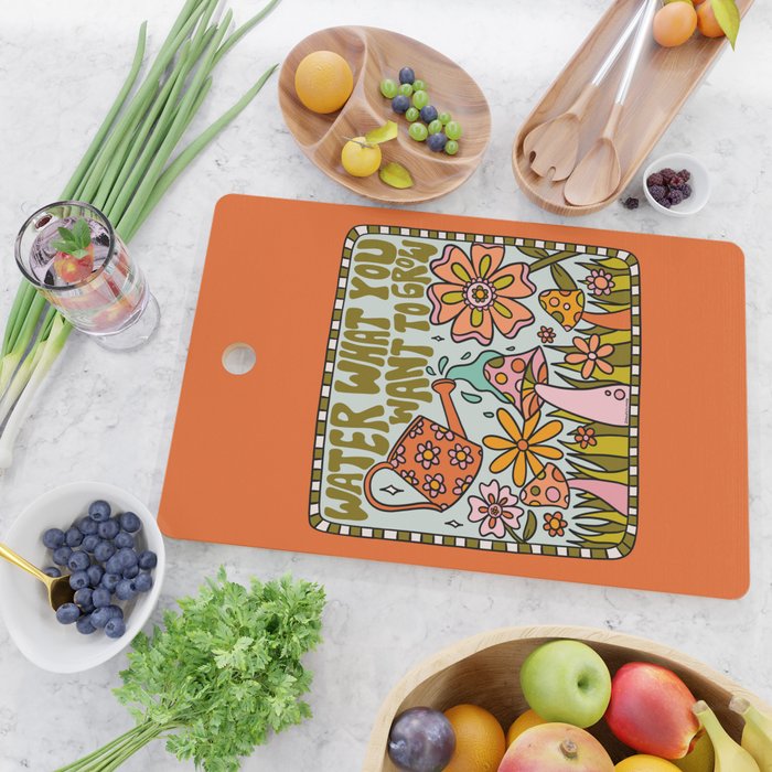 Water What You Want to Grow Cutting Board Gallery Image 2
