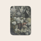 Moody Succulent x houseplant leaf photograph Bath Mat Gallery Image 1