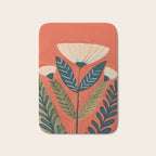 Folk Botanical Bloom Bath Mat Gallery Image 1