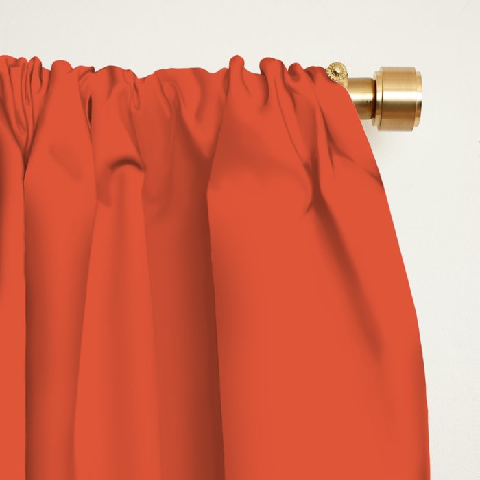 Folk Botanical Bloom Window Curtain Gallery Image 2