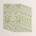 William Morris style lily of the valley light Wrapping Paper Gallery Image 3