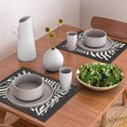 Onyx Ferns: Black & White Matisse Edition Placemat Gallery Image 2