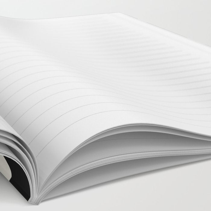 Onyx Ferns: Black & White Matisse Edition Notebook Gallery Image 2