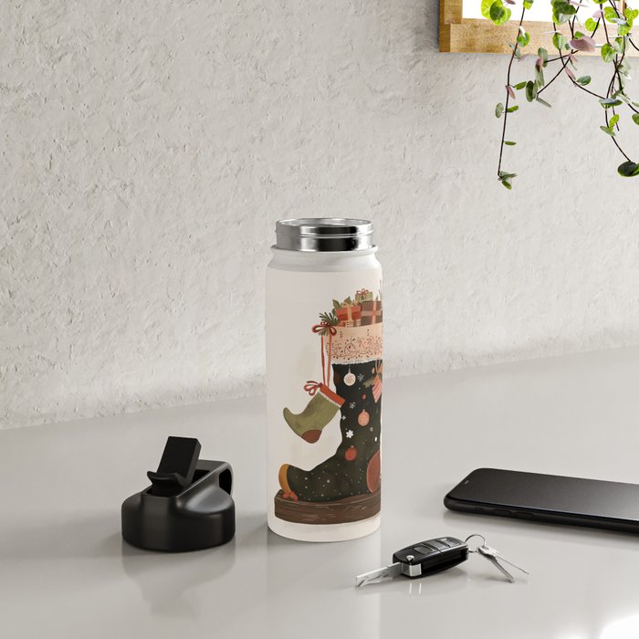 Joyful Stockings Water Bottle Gallery Image 4