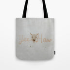 Yee Haw Cow Skull Tote Bag Gallery Image 1