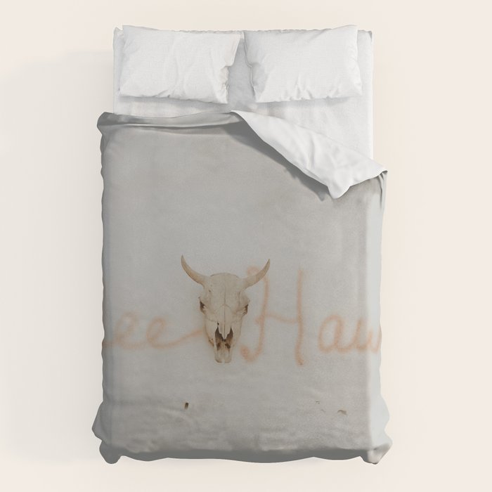 Yee Haw Cow Skull Duvet Cover Gallery Image 6