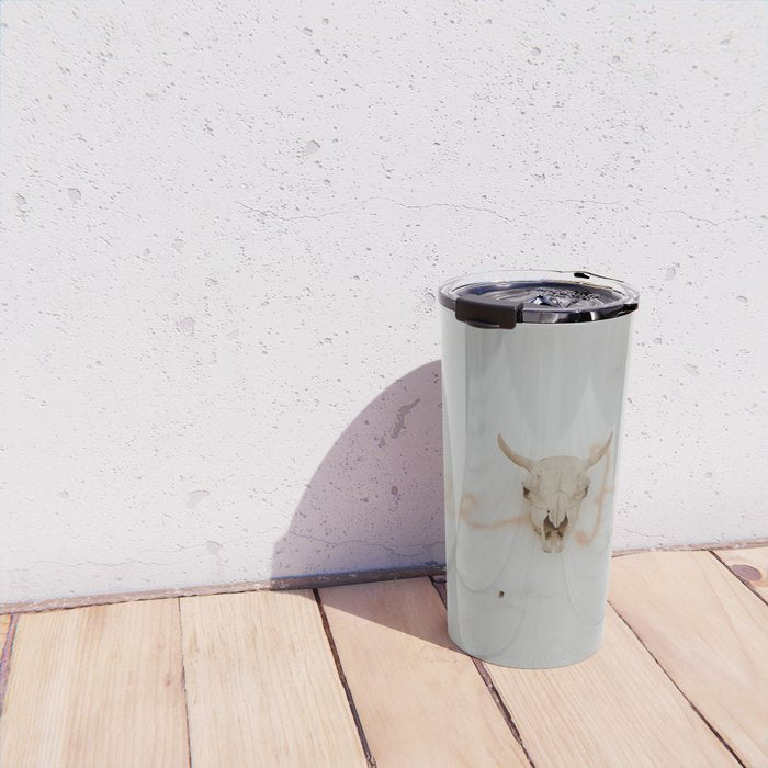 Yee Haw Cow Skull Travel Mug Gallery Image 4