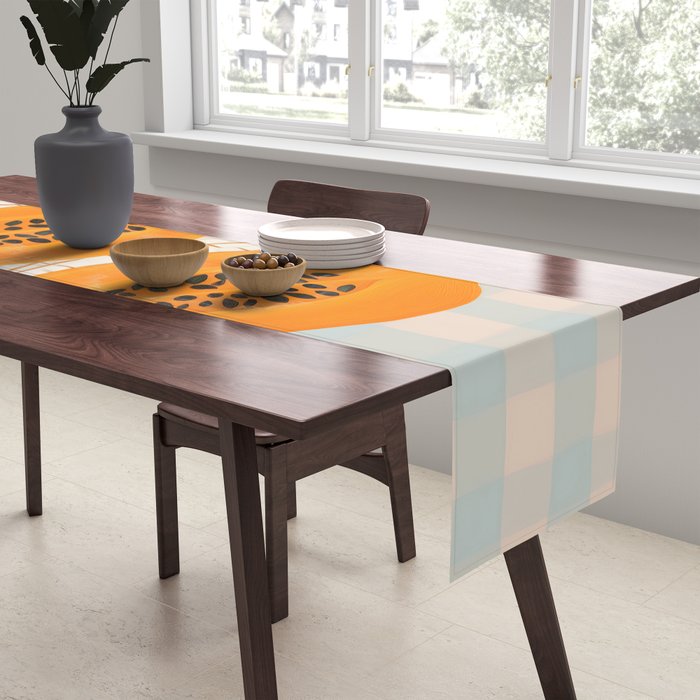 Papaya Afternoon Table Runner Gallery Image 2