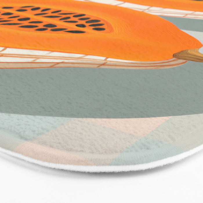 Papaya Afternoon Bath Mat Gallery Image 3