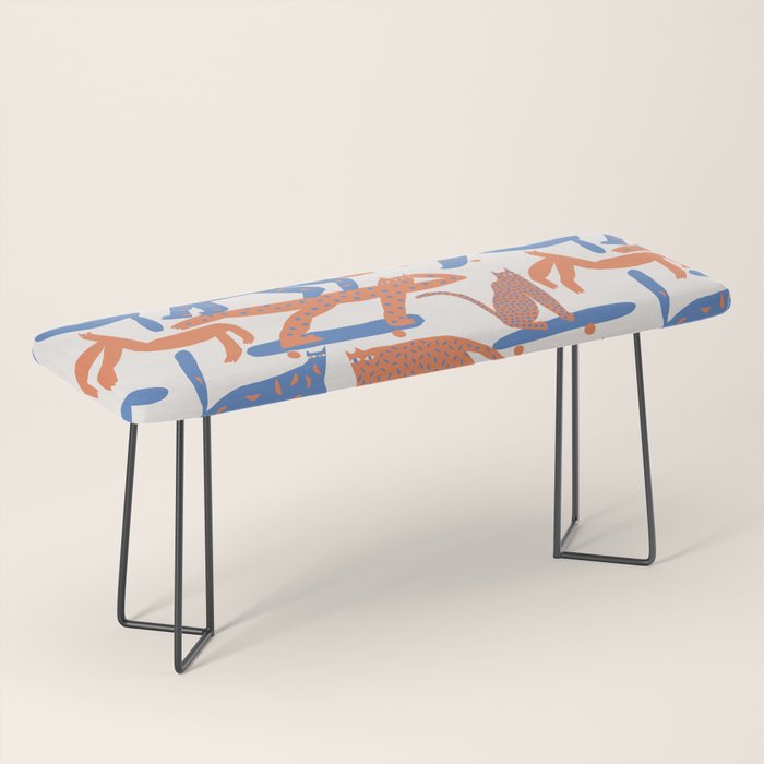 Broken Cats Bench Gallery Image 1